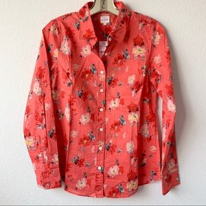 J. Crew floral button down